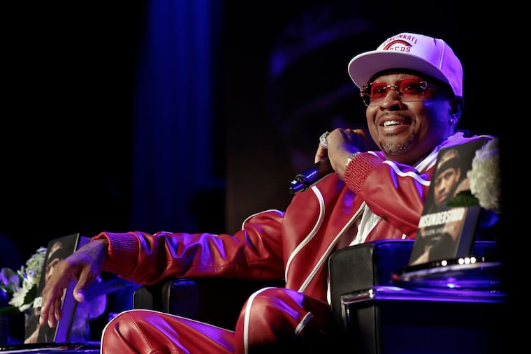 Sixers legend Allen Iverson had a Hall of Fame career in Philly. He recently released a memoir.