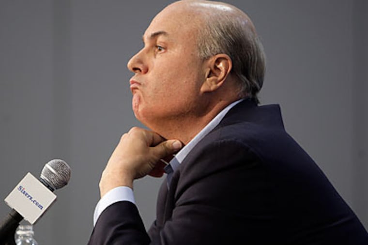 Ed Stefanski has to decide who the 76ers should take in the NBA draft. (David Maialetti/Staff file photo)