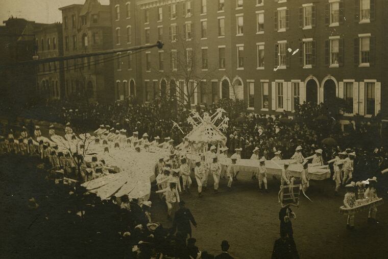 The 1906 Mummers Parade.