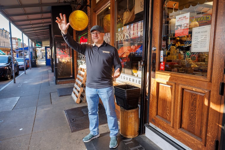 Emilio Mignucci, DiBruno describes his perfect day, Friday, Jan. 16, 2025. Emilo grew up on S. 9th in the Italian Market and worked in his grandfathers business when he was younger.