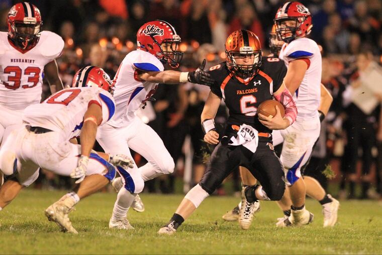 Pennsbury senior quarterback Zach DeMarchis.