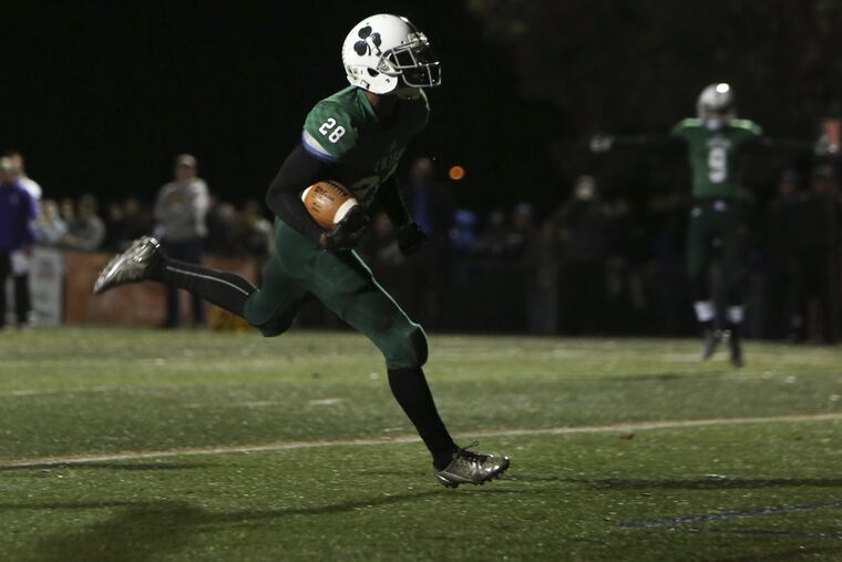 Senior Marcus Hillman leads No. 3 Camden Catholic.