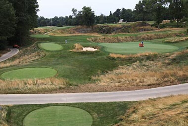 The Merion Golf Club is undergoing changes in preparation for the 2013 U.S. Open. (Michael Bryant/Staff Photographer)