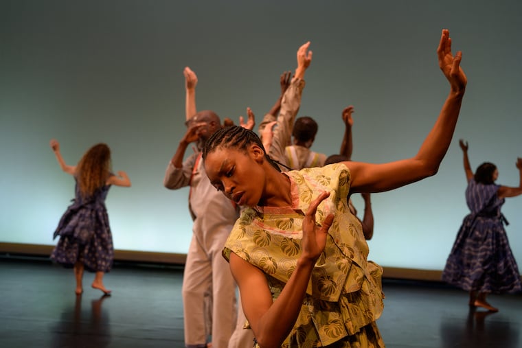 "POWER" from Reggie Wilson's Fist and Heel Performance Group, on view at "A World in the Making: The Shakers," at the Institute of Contemporary Art in West Philadelphia.