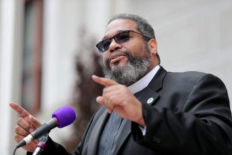 Bishop Dwayne D. Royster, executive director of POWER Interfaith, is advocating for a People's Energy Plan where more of Peco's energy will come from renewable sources