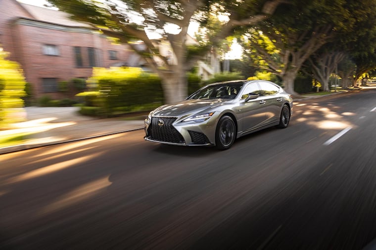 The 2022 Lexus LS 500 carries over its facelift from 2021, and the new look appears less eager to beat someone to a pulp.