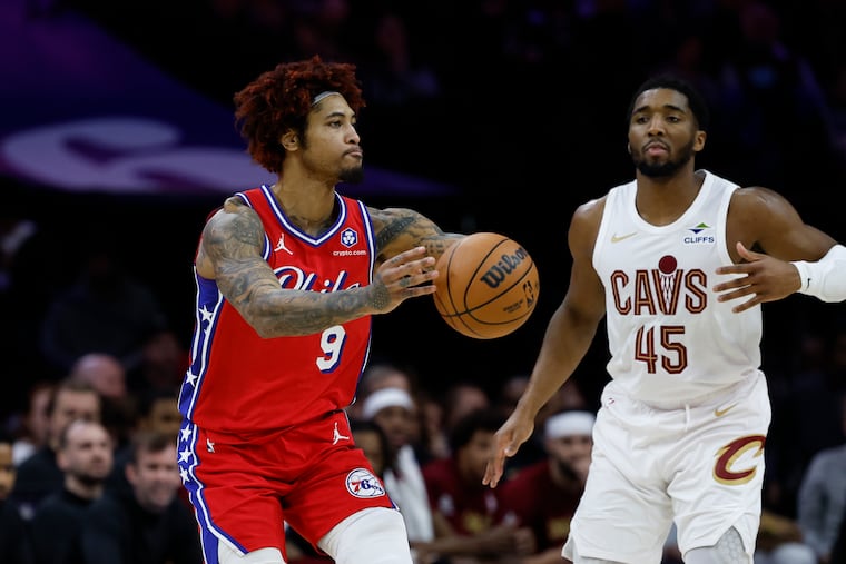 Sixers guard Kelly Oubre Jr., (left) is a free agent this offseason and will be one of Mike Gansey's first big decisions as the Sixers' new president of basketball operations.