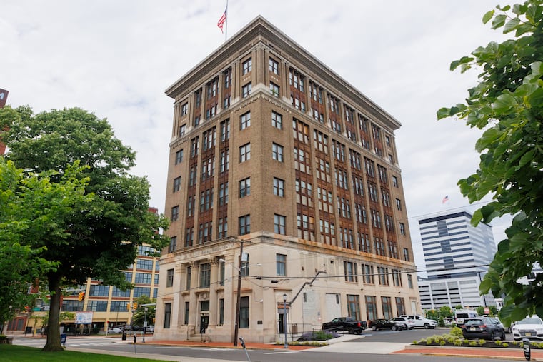 The site of the former Victor Talking Machine Co., now EMR USA headquarters, at Front and Cooper Streets in downtown Camden. The building has undergone a $40 million interior renovation.