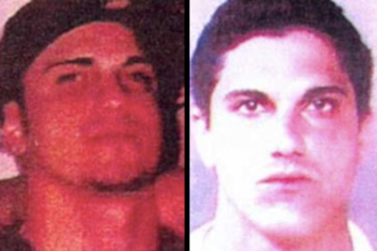 Two photographs of Jose Mendez from a wanted poster being distributed by the Philadelphia Police. Mendez, wanted for the killing of a teenager after a snowball-throwing incident, is listed as 5-foot-9 and weighing 165 pounds.