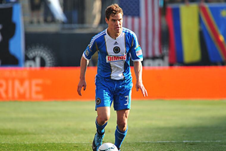 Chris Albright has spent 13 years playing in Major League Soccer. (Photo courtesy of the Philadelphia Union)
