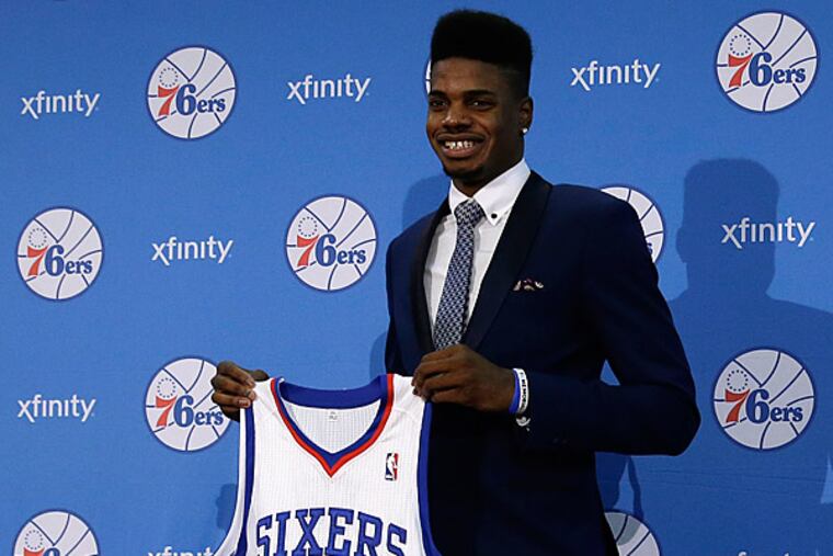 Philadelphia 76ers rookie Nerlens Noel. (Matt Rourke/AP)