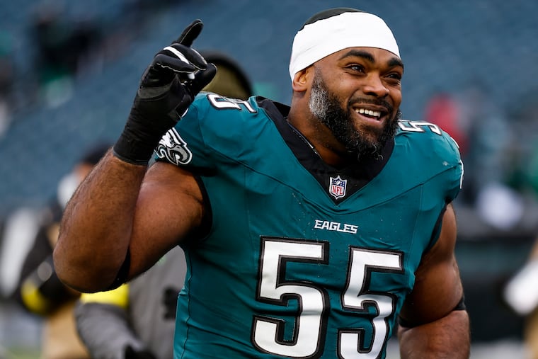 Eagles defensive end Brandon Graham notched his first sacks since his return in Sunday's win over the Raiders.