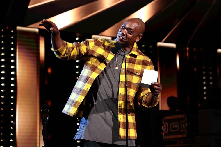 Dave Chappelle, shown in October 2021.