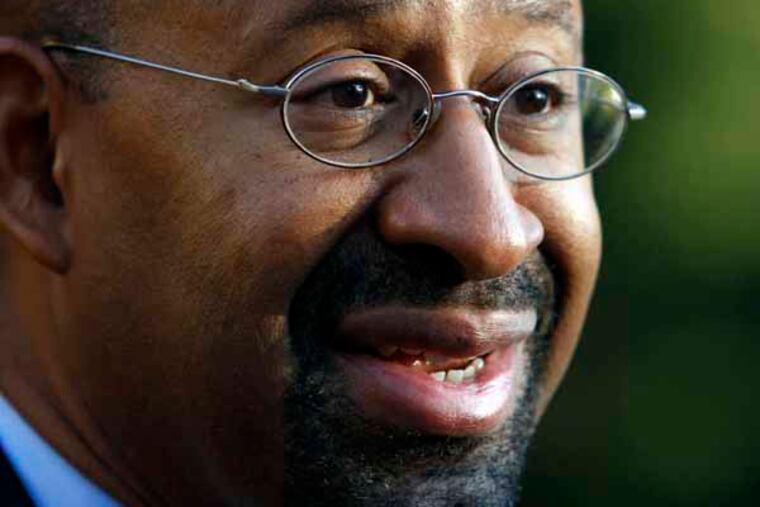Philadelphia Mayor Michael Nutter (AP Photo/Jacqueline Larma)