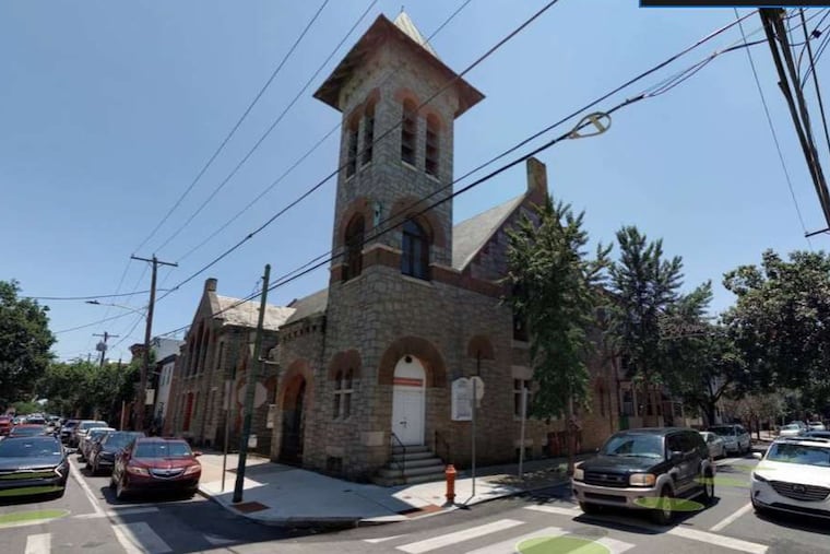St. John's Baptist Church, at 13th and Tasker, is being transformed into apartments.