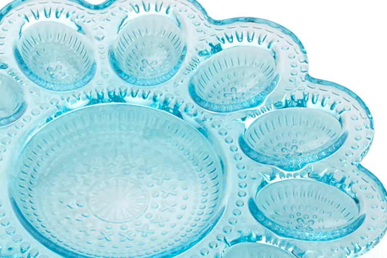 Phoebe Egg Platter from Crate & Barrel. (Handout)