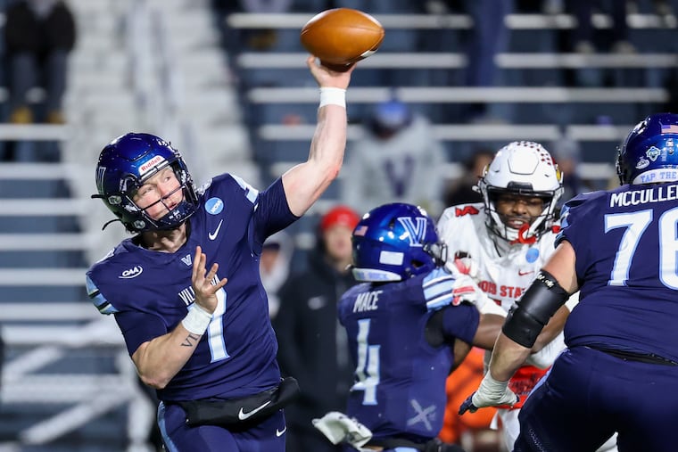 Pat McQuaide threw for 3,123 yards and 25 touchdowns last season.