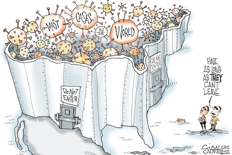 Sunday, April 26, political cartoon