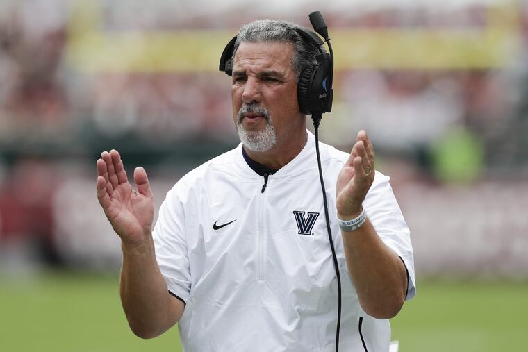 Mark Ferrante and the Villanova Wildcats are off next week.