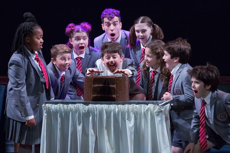 Roald Dahl's Matilda the Musical at the Walnut Street Theatre.