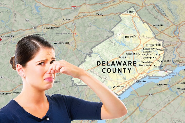 A smell is permeating Delco and nobody nose the source.