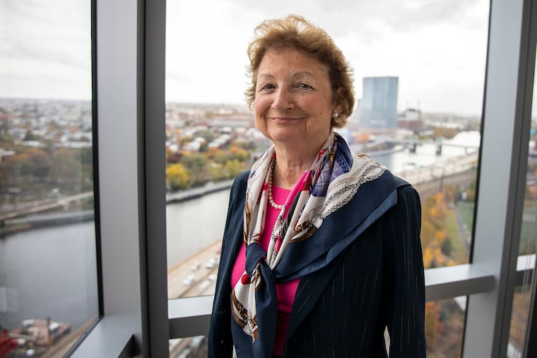 Physician Katherine High, originally from High Point, N.C., Cofounder of Spark Therapeutics, poses on Oct. 31, 2019. "One of our values at Spark is no life limited by genetic disease," High said. "For a lot of my career I took care of people with severe hemophilia and it constrains your choices about what you will grow up to do."