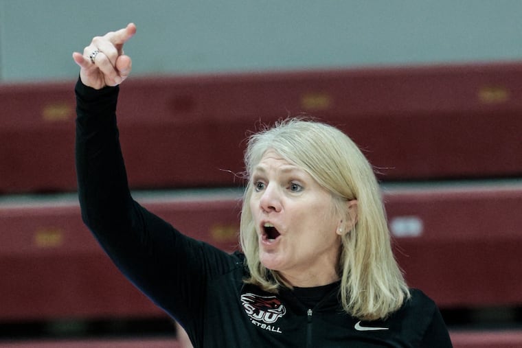 St. Joseph's head coach Cindy Griffin