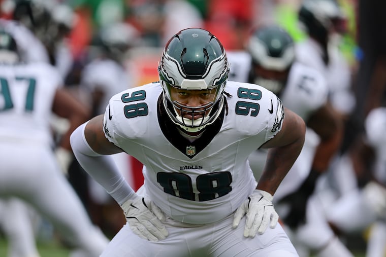 Eagles defensive tackle Jalen Carter is set to return to game action on Sunday for the first time since Nov. 28.
