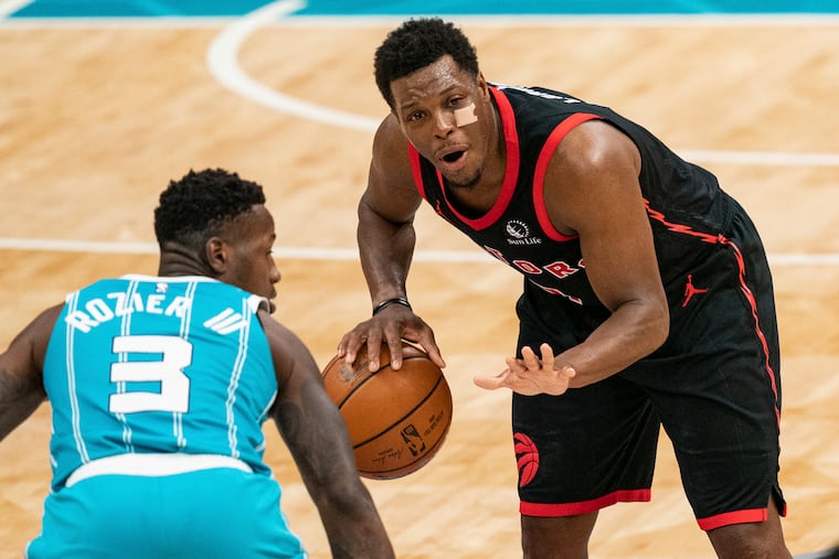 Toronto Raptors guard Kyle Lowry, a Philadelphia native, will be a solid complement to the Sixers' Ben Simmons because of his ballhandling and ability to create off the dribble.