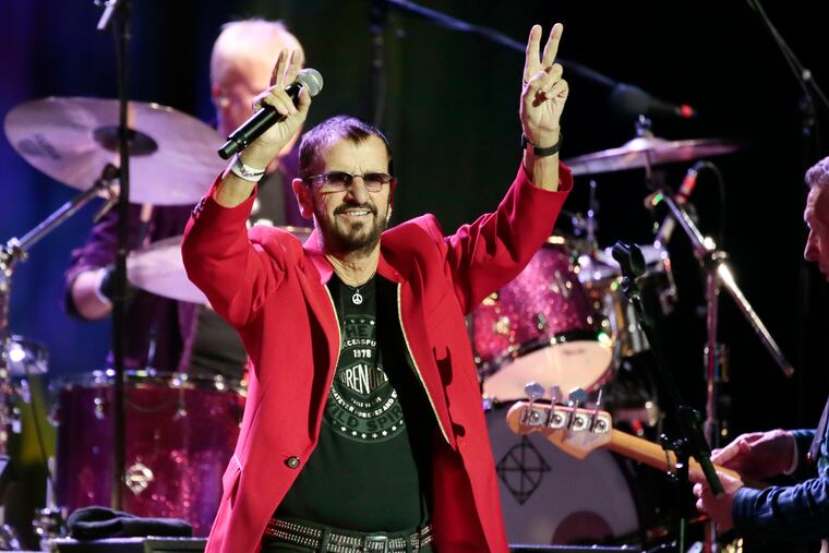 Ringo Starr & his All-Starr Band perform at The Met Philadelphia on N. Broad St. in Phila., Pa. on August 14, 2019.