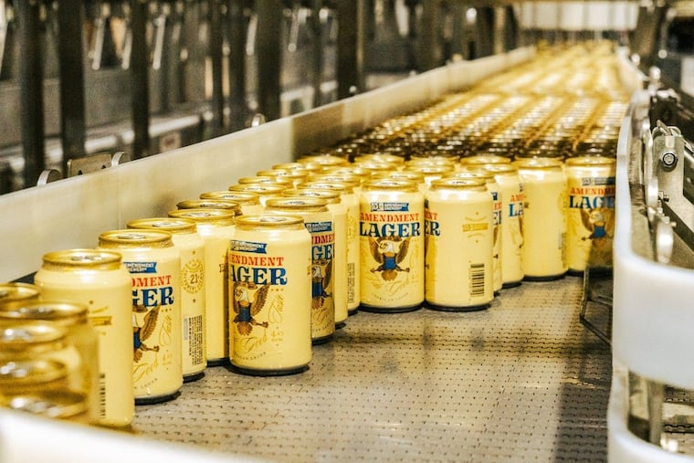 Amendment Lager by 21st Amendment Brewery, now part of Evil Genius Beer's portfolio, won gold at the 2024 World Beer Cup.