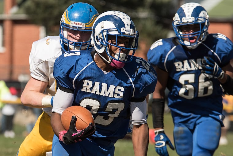 Salem running back Jonathan Taylor.