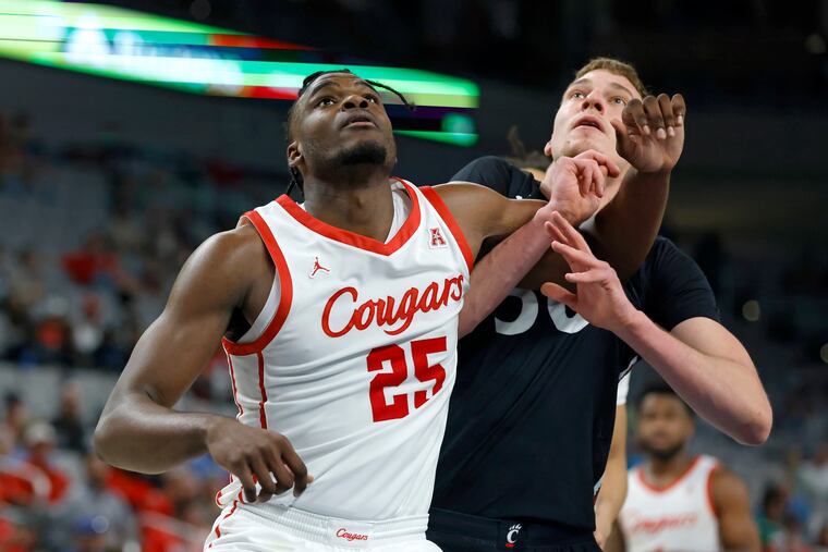 Houston forward Jarace Walker and the Cougars will face No. 9 Miami in the Sweet 16. His older sister in St. Joe's women's basketball senior Jaden Walker will be watching and cheering him on.