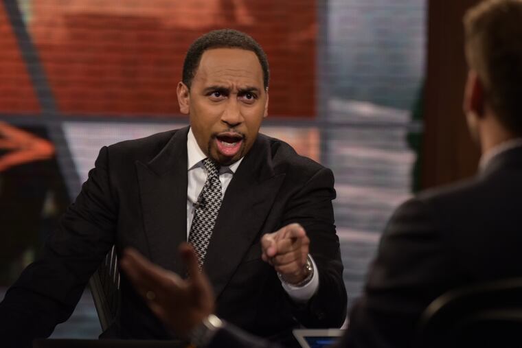 ESPN's Stephen A. Smith on "First Take."