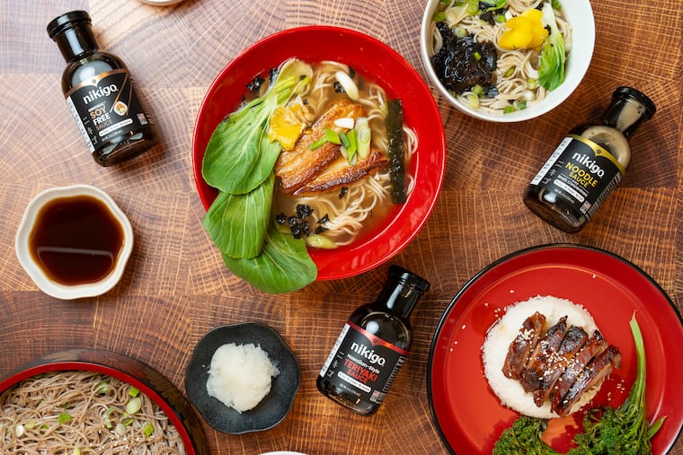 Nikigo's line of soy-free, mushroom-based sauces.