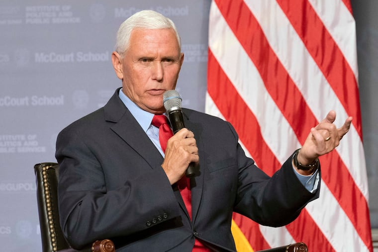 Former Vice President Mike Pence.