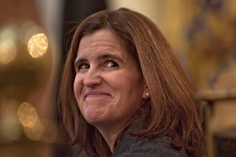 Gov Christie's wife, Mary Pat. (David M Warren/Staff Photographer)