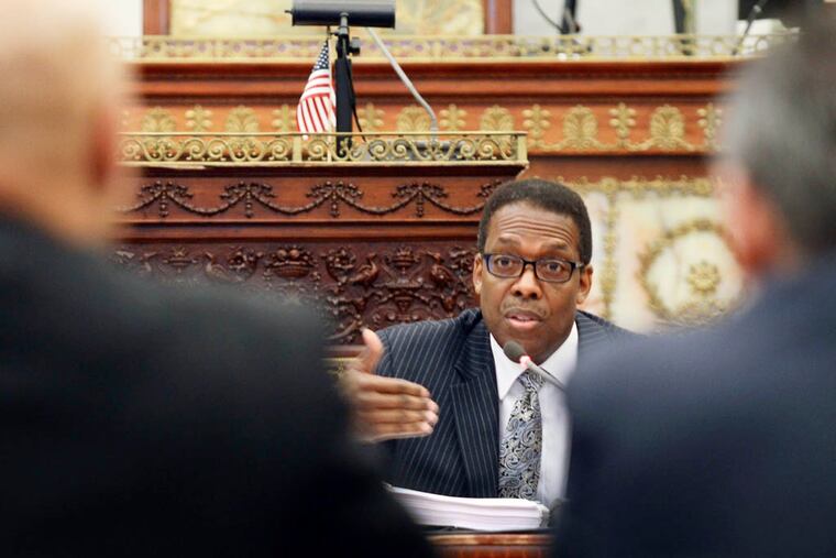 Other 2015 mayoral hopefuls welcome the idea of Council President Darrell L. Clarke making a bid for the city's top office. ( TOM GRALISH / Staff Photographer )