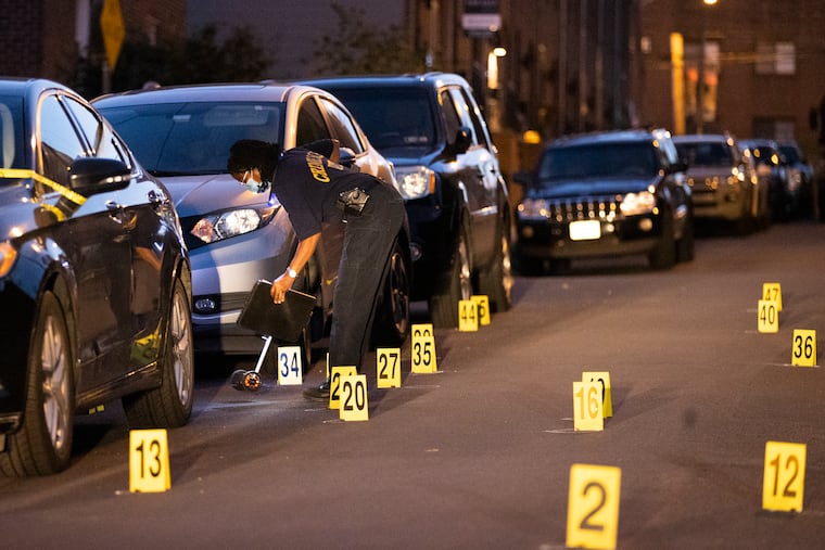 A 14-year-old was killed and four other teens were injured in a shooting near the Roxborough High School football field on Tuesday.