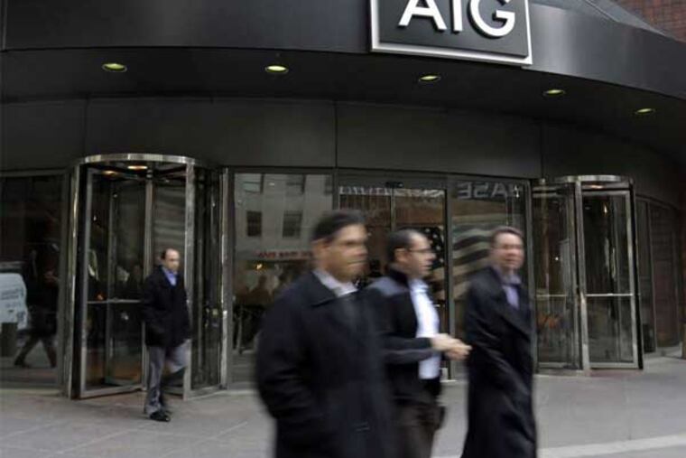 The timing of the lawsuit is unfortunate for AIG, which has launched an ad campaign thanking America for rescuing it. (Richard Drew / AP)