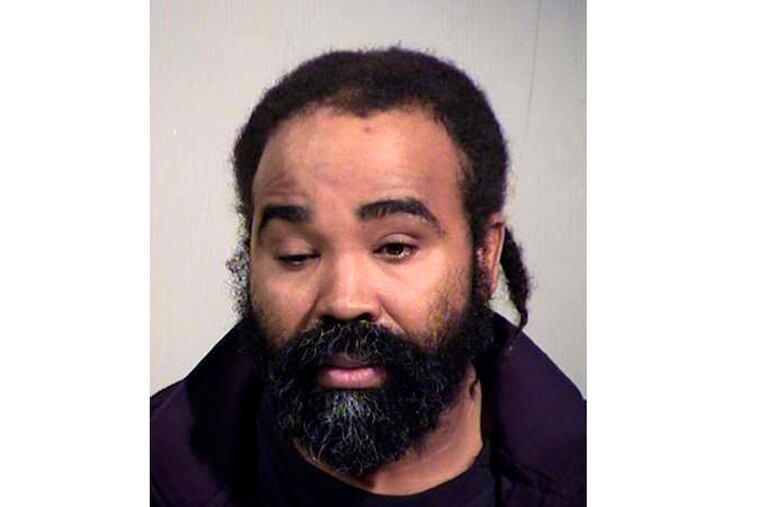 This photo provided by Maricopa County Sheriff’s Office shows Nathan Sutherland. Phoenix police say Sutherland, a licensed practical nurse, has been arrested on a charge of sexual assault of an incapacitated woman who gave birth last month at a long-term health care facility. Phoenix Police Chief Jeri Williams said Wednesday, Jan. 23, 2019, that investigators arrested Sutherland on one count of sexual assault and one count of vulnerable adult abuse. (Maricopa County Sheriff’s Office via AP)