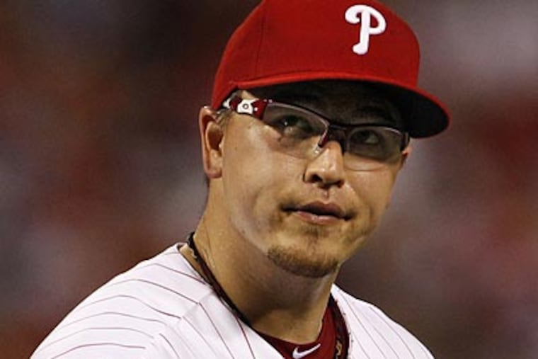 Vance Worley is headed to the disabled list for season-ending elbow surgery. (Ron Cortes/Staff Photographer)