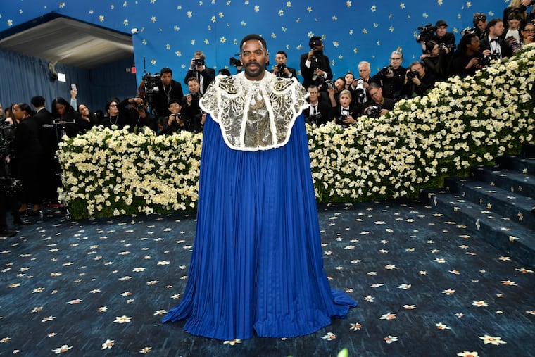 Colman Domingo attends The Metropolitan Museum of Art's Costume Institute benefit gala celebrating the opening of the "Superfine: Tailoring Black Style" exhibition on Monday, May 5, 2025, in New York. (Photo by Evan Agostini/Invision/AP)