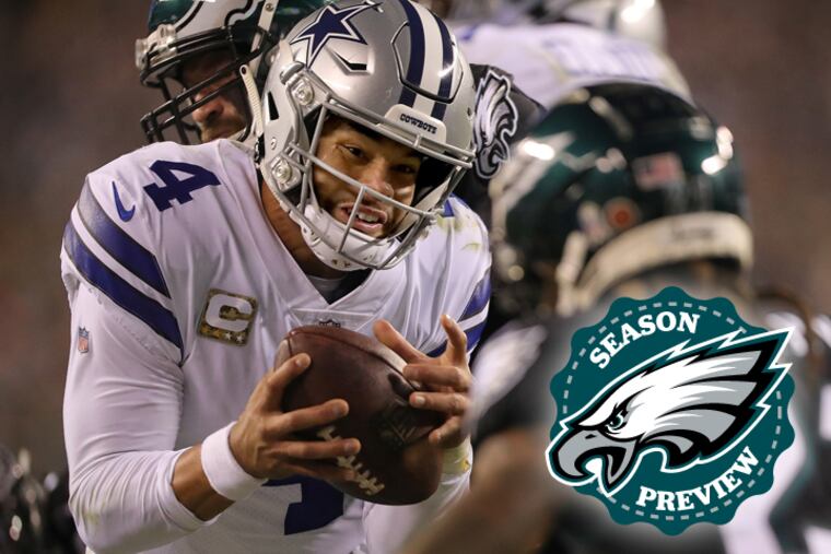 Cowboys quarterback Dak Prescott is 32-16 in his career as a starter in the regular season, 1-2 in the postseason, and he's never missed a game.