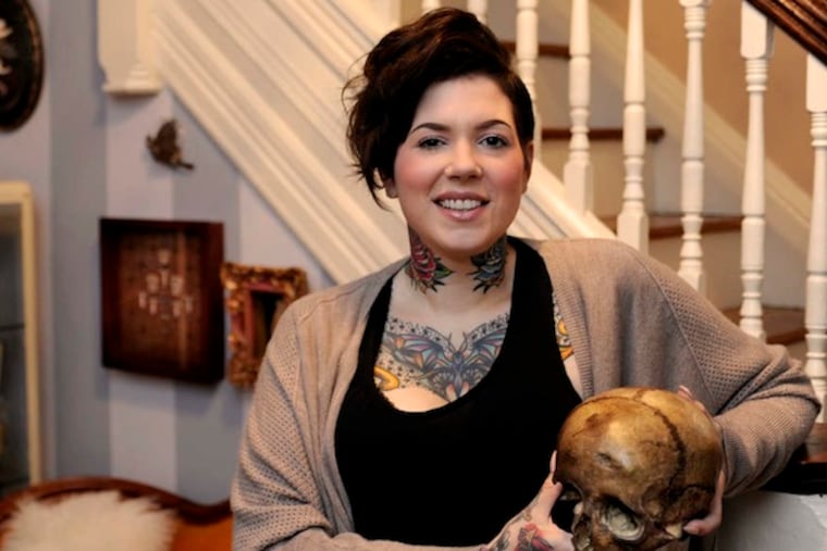 Pathologist's assistant Nicole Angemi posts photos of organs and body parts on her Instagram account and blog.