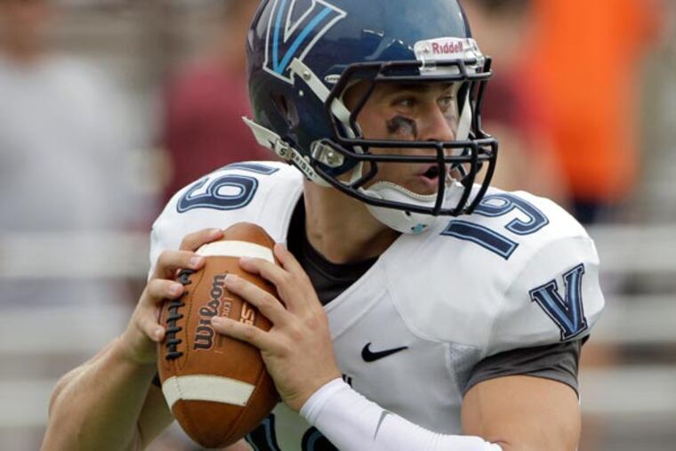 Villanova quarterback John Robertson. (Mary Schwalm/AP file)