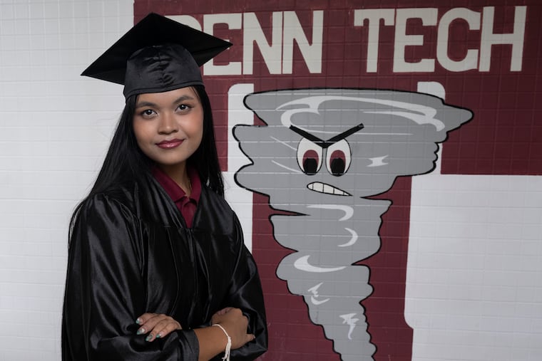 Jasmine Thach graduated as valedictorian of Camden County Technical Schools in Pennsauken this year and also earned an associate's degree from Camden County College. She plans to attend Johns Hopkins University as a math major.