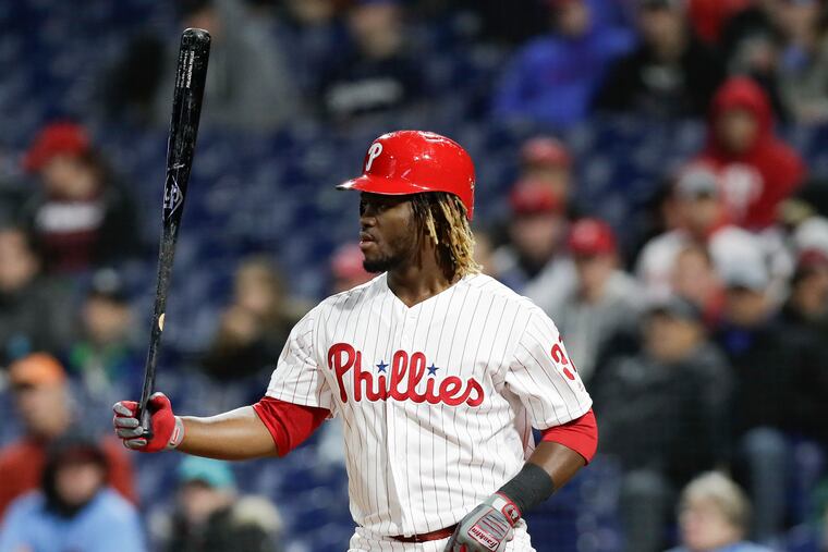 Odubel Herrera entered Monday's game in Chicago with just 12 hits in his last 66 at-bats.