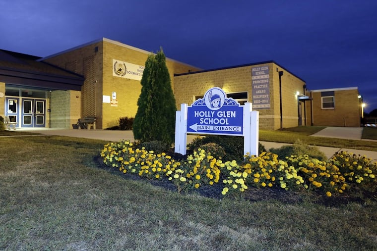 The Holly Glen Elementary School in Williamstown in Monroe Township.