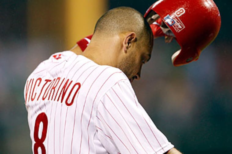 Shane Victorino said he expects to be in the lineup for Saturday's game against the Marlins. (Yong Kim/Staff Photographer)